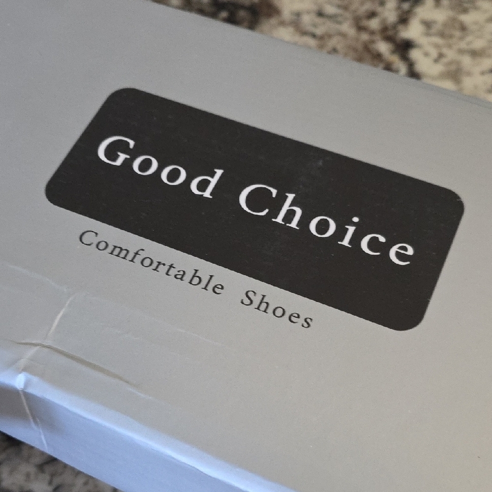 Good Chic Silver and Tan Women's Sandals - Picture 8 of 8